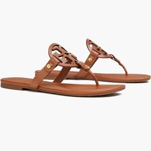 Tory Burch Vintage Vachetta Miller Sandals 8.5